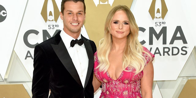 NASHVILLE, TENNESSEE - NOVEMBER 13: (FOR EDITORIAL USE ONLY) Brendan Mcloughlin and Miranda Lambert attend the 53rd annual CMA Awards at the Music City Center on November 13, 2019 in Nashville, Tennessee. (Photo by John Shearer/WireImage,)