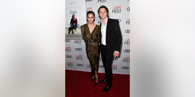 Tallulah Belle Willis, left, and Jack Kilmer attend the screening of "Hala" during AFI FEST 2019 presented by Audi at TCL Chinese 6 Theatres on November 18, 2019, in Hollywood, California. (Photo by Frazer Harrison/Getty Images)