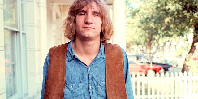 Joe Walsh of the James Gang and later The Eagles, portrait, London, 20th October 1970.