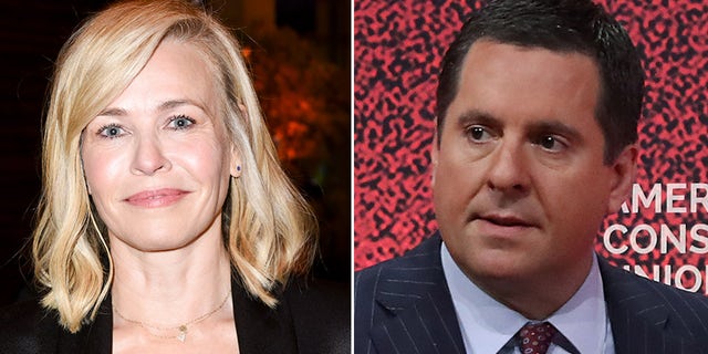 Comedian Chelsea Handler, left, tweeted that she hopes Rep. Devin Nunes "gets hit by a lime scooter" after the politician slammed Democrats for their Trump Impeachment Inquiry.