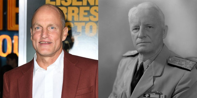 Woody Harrelson and Admiral Chester Nimitz ​​​​​​