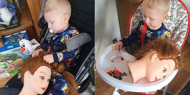 Little Harry has named the doll “Baba” and insists on bringing it wherever he goes, the parent said. The toy has even scared Clark and partner Callum Mackay during the night, as their son refuses to sleep without it.