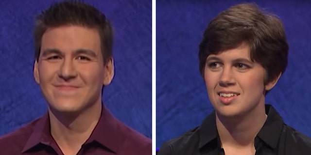 James Holzhauer and Emma Boettcher