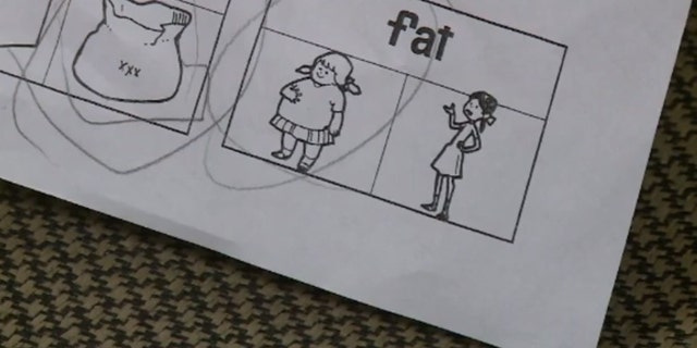 “I think to use that word with those pictures really bothered me more than anything,” the concerned mom said.