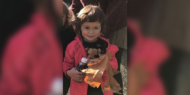 Two-year-old Iris Nix was okay after becoming lost in Oregon's Molalla River Recreation Area.