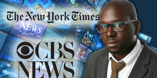 A Times columnist and CBS News analyst said he spoke in front of a group of left-leaning political donors.