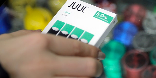 Juul stops sales of mint-flavored pods
