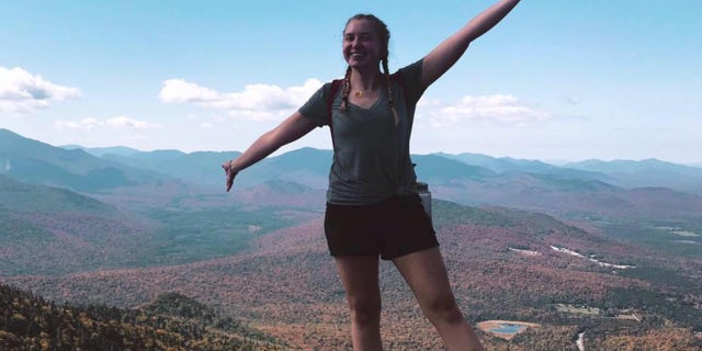Katherine Vollmer, 20, died at Hasbrouck Park in New Paltz, N.Y., while hiking with friends on Monday night, officials said.