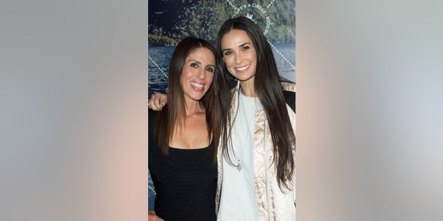 Soleil Moon Frye and "amazing" pal Demi Moore.