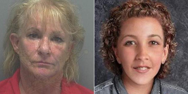 Mugshot, left, for Linda Laroche; Peggy Lynn Johnson