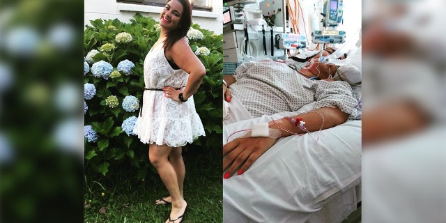 Campbell said it started with tingles in her legs, which spread to her arms and upper body before she began having chest pains and needed medical attention.
