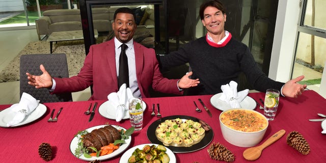 Alfonso Ribeiro (L) and Jerry O`Connell (R)