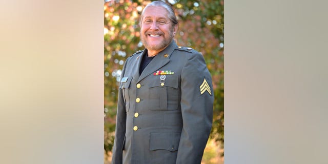 Marshall Tucker Band frontman and Army veteran Doug Gray proves he can still fit into his uniform he wore during combat in Vietnam.