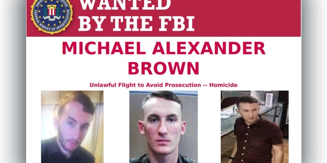 Marine Cpl. Michael Alexander Brown was added to the FBI Most Wanted list. Brown is suspected in the death of his mother's boyfriend, Rodney Wilfred Brown.