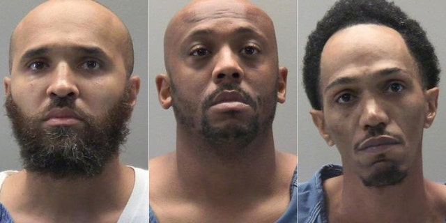 Cahke Cortner (left), Courtney Allen (center), and Lionel Combs III (right).