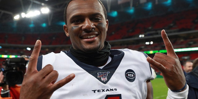 Quarterback Deshaun Watson is already one of the best players in Texans' history. (AP Photo/Ian Walton)