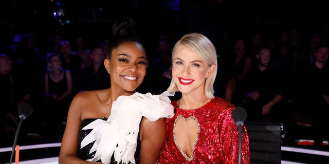Gabrielle Union and Julianne Hough served as judges together on 'America's Got Talent.' They both departed the show at the same time. (Photo by: Trae Patton/NBC)