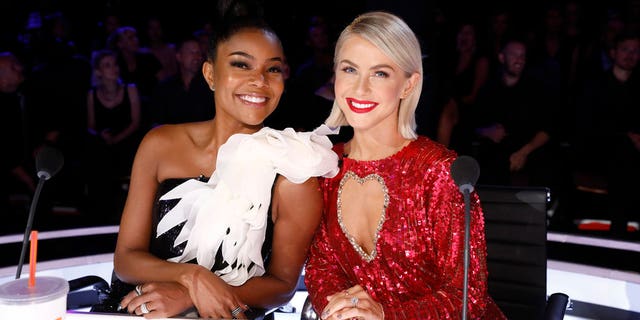 AMERICA'S GOT TALENT -- Pictured: (l-r) Gabrielle Union, Julianne Hough