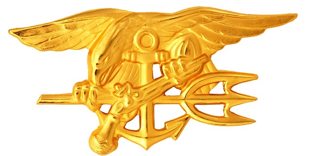 The Navy Special Warfare Trident insignia worn by qualified U.S. Navy SEALs. (U.S. Navy photo/Released)