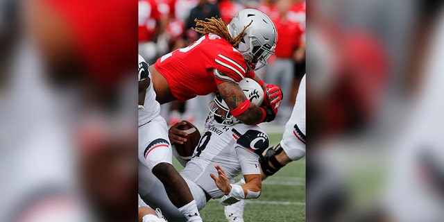 Young will be eligible to play in Ohio State's last two regular season games, against Penn State and Michigan. (AP Photo/Jay LaPrete, File)