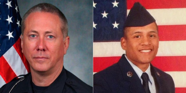 Former Georgia officer gets 12 years in prison for fatally shooting unarmed, naked war vet Olsen-Hill-Dekalb-Police-dept-US-Air-Force