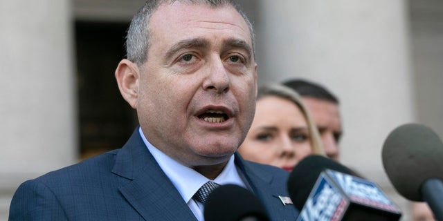 Lev Parnas makes a statement to the media following his arraignment in New York last month According to his attorney, Parnas is willing to cooperate with Congress in its impeachment inquiry. (AP Photo/Mark Lennihan, File)