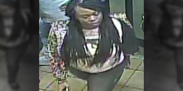 Police say this woman who left the suspect is considered a person of interest.