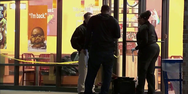 Investigators are investigating the scene in Oxon Hill on Monday night.
