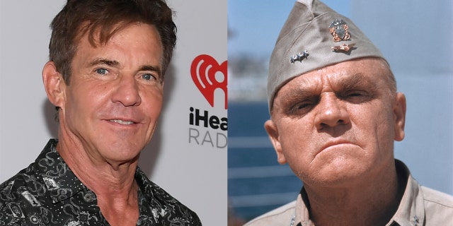 Dennis Quaid and Vice Admiral William