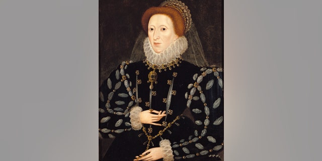 Painting of Queen Elizabeth I by Nicholas Hilliard, circa 1575. (Photo by Imagno/Getty Images)