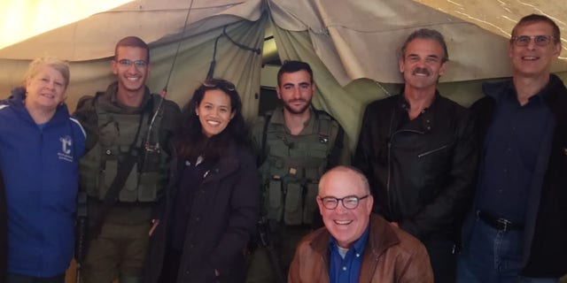 Jonathan Feldstein, Elizabeth Wong and others participating in the 2019 