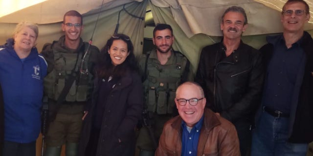 Jonathan Feldstein, Elizabeth Wong and others participating in the 2019 