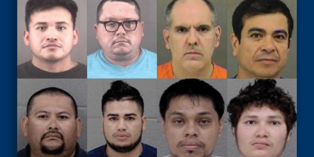 ICE has released images of those facing charges and who could eventually be released into North Carolina communities due to sanctuary policies. (ICE.gov)
