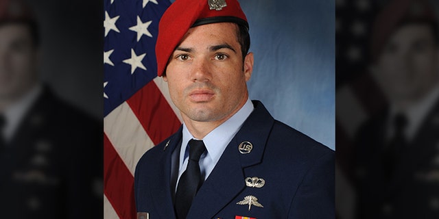U.S. Air Force Staff Sgt. Cole Condiff, 29, fell into the Gulf of Mexico during a parachute-jump training exercise out of Hurlburt Field, Fla., investigators said. (U.S. Air Force)