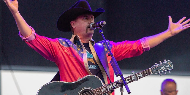 Singer John Rich of Big & Rich performs at Watershed Festival at Gorge Amphitheatre on August 4, 2018, in Washington.