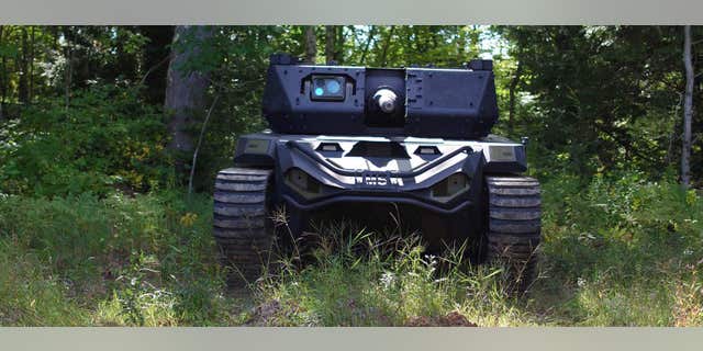 Textron Systems' Ripsaw M5 - file photo. The Ripsaw M5 is Textron Systems' offering for the Army's Robotic Combat Vehicle (RCV) program.