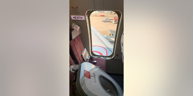 A spokesperson for Thai Smile Airways has apologized after a “crazed” passenger, who was reportedly drunk when he ripped an emergency exit door open just moments before takeoff.