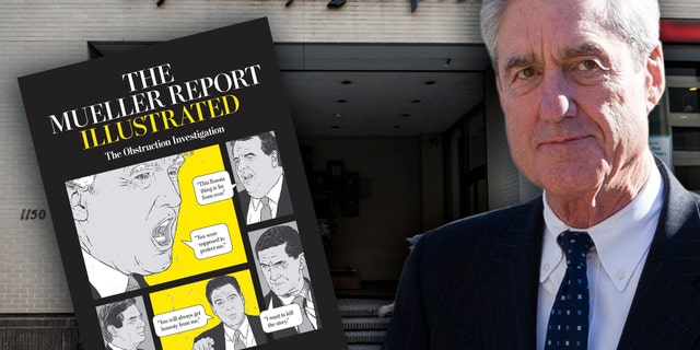 The Washington Post faced backlash over its announcement of a forthcoming graphic novel about the Mueller report. (BRENDAN SMIALOWSKI/AFP via Getty Images, Montage)