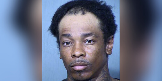 Timothy Bell, 29, was arrested and charged with robbery after allegedly stealing a man's burrito and threatening him in Phoenix, Ariz., on Nov. 16.