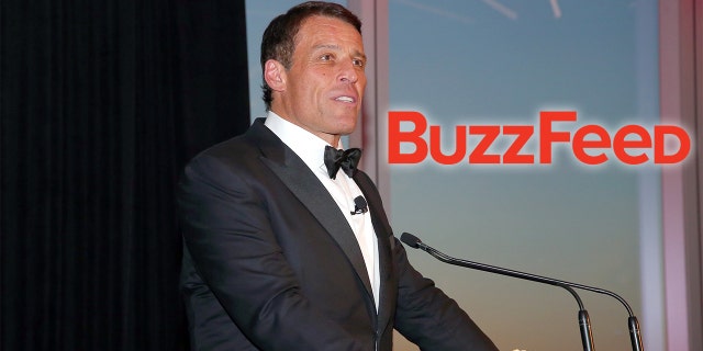 Tony Robbins speaks at the 2017 Graduation Gala to benefit Happy Hearts Fund in New York City. (Photo by Paul Zimmerman/Getty Images for Happy Hearts Fund)