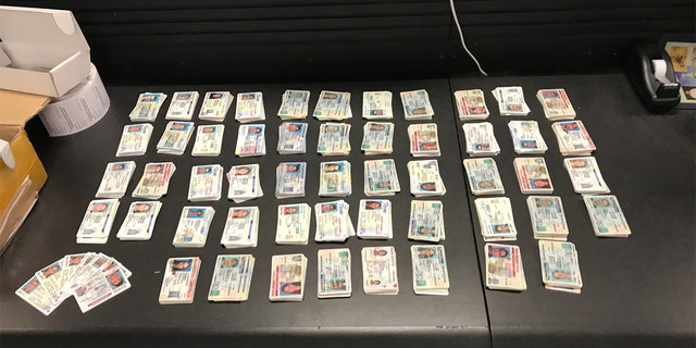 The fake IDs were heading from China to various locations in New York, according to U.S. Customs and Border Protection.