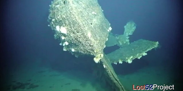 The wreck is lying at a depth of 1,427 feet. (Ocean Outreach/Lost 52 Project/YouTube)