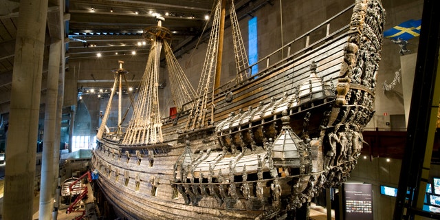 The Vasa is displayed at the Vasa Museum in Stockholm, on March 10, 2011 - file photo.