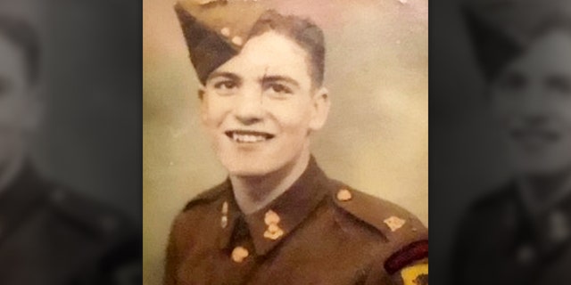 Hubert Miller in 1944 during World War II.