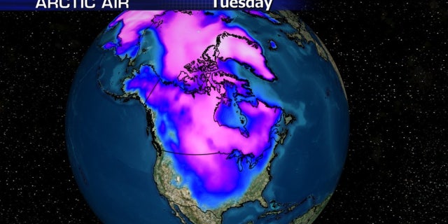 A major blast of arctic air is forecast to move over the Midwest into the Northeast starting this weekend.