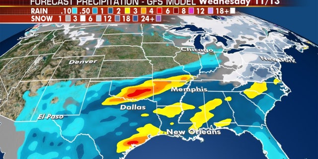 A possible coastal storm may bring snow to the major cities in the Northeast by early next week.