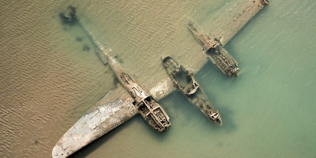 The Lockheed P-38 Lightning Fighter crashed in September 1942.