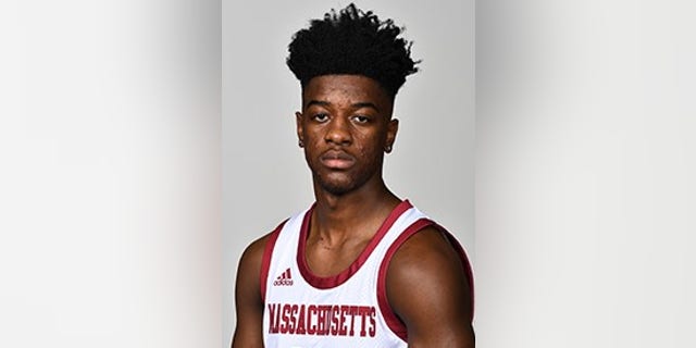 Sean East hit the shot of the night for UMass in a victory over Northeastern. (UMass website)