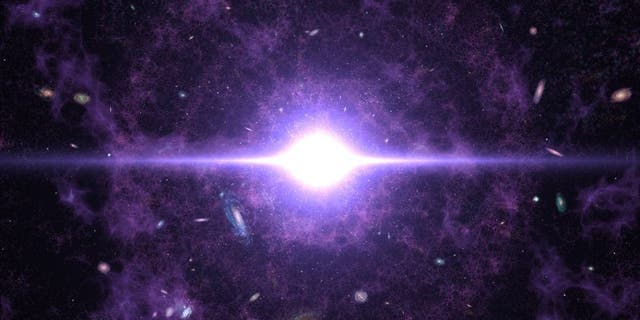 An artist's interpretation of the Big Bang. (Image: © NASA's Goddard Space Flight Center/CI Lab)