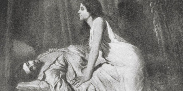 A real and deadly disease may have inspired the symptoms described in novels about vampires. (Credit: Alamy)